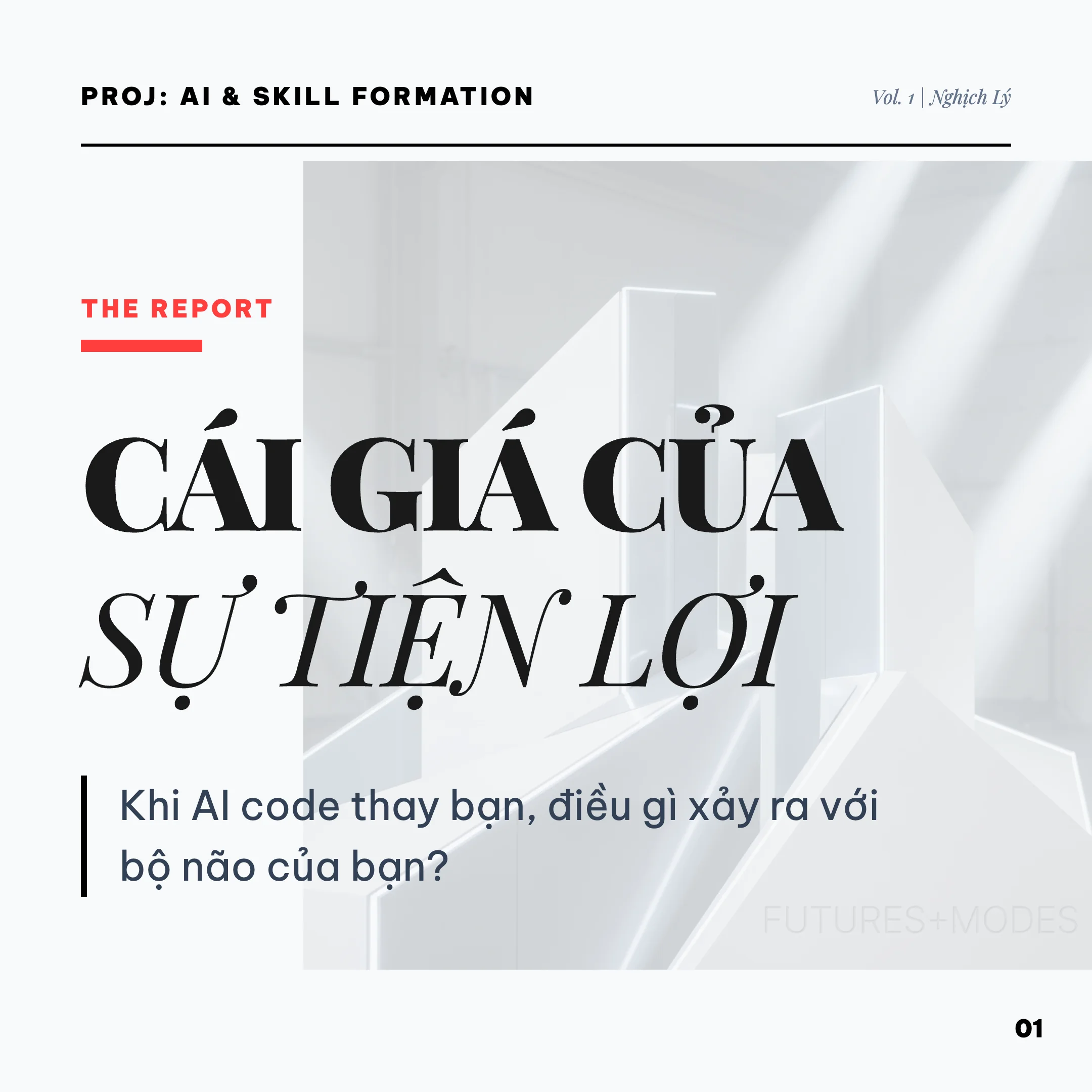 Năng suất không đại diện cho sự tinh thông